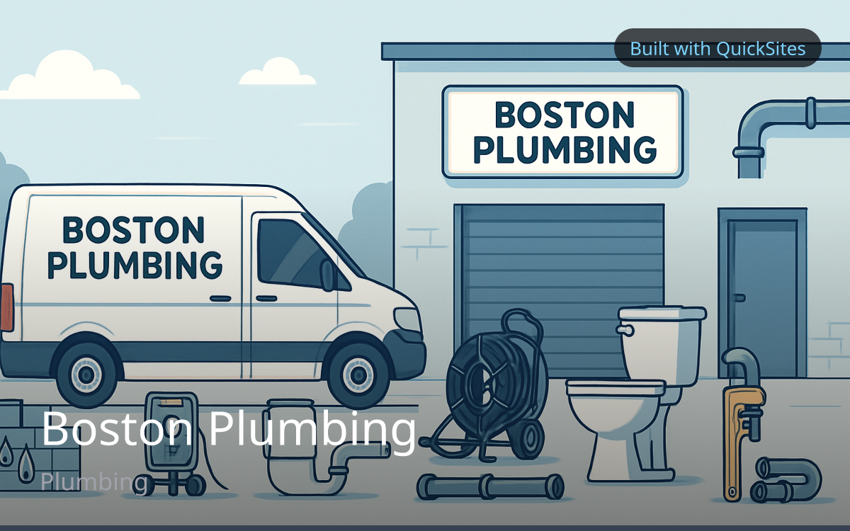Boston Plumbing — built with QuickSites