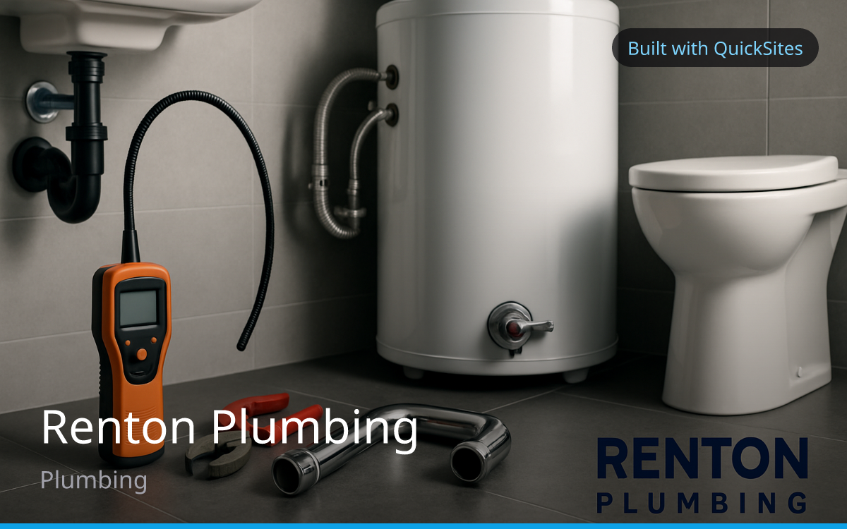 Renton Plumbing — built with QuickSites